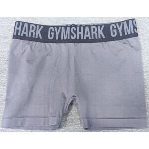 GYMSHARK Womens Athletic Shorts - Gray, Elastic Waist, 3" Inseam, Size Small